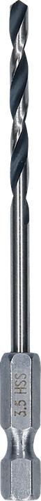 Produktbild Bosch Professional Zubehör HSS PointTeQ Sechskantbohrer 3,5 mm (3.5 mm)