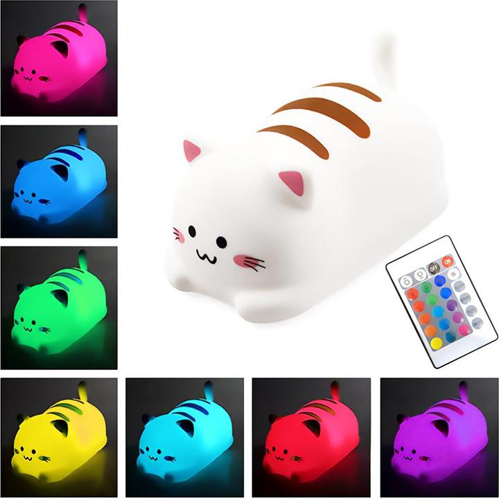 Immagine prodotto Media-Tech Lampada Nocna Pokky Happy Kitty Mt226