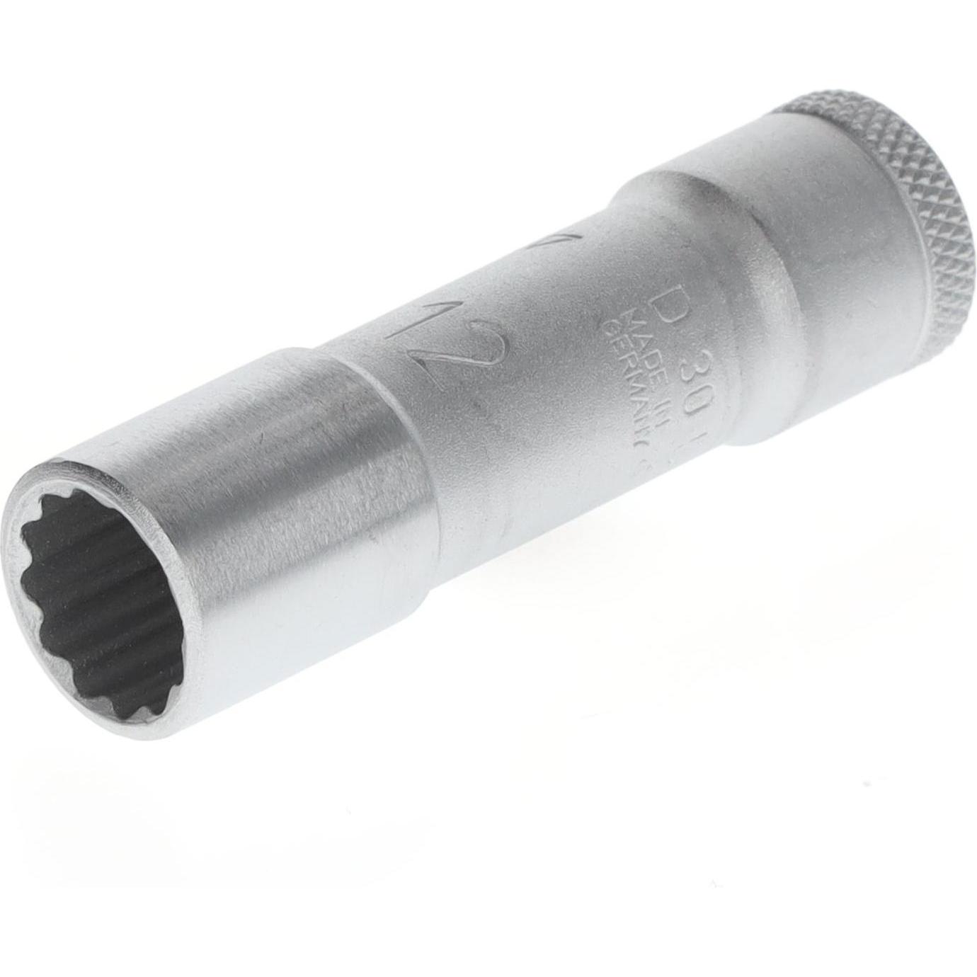 Gedore, Steckschlüssel + Stecknuss, D 30 L 12 Steckschlüsseleinsatz 3/8" lang UD-Profil 12 mm (12 mm)