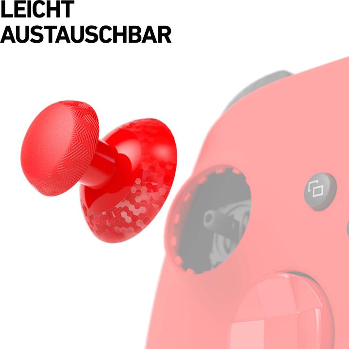Produktbild Scuf Instinct Thumbstick 4 pack (Short & Long Concave and Short & Long Domed) - Red