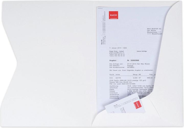 Produktbild Elco Offertmappe 225x315 (A4, 10 x)
