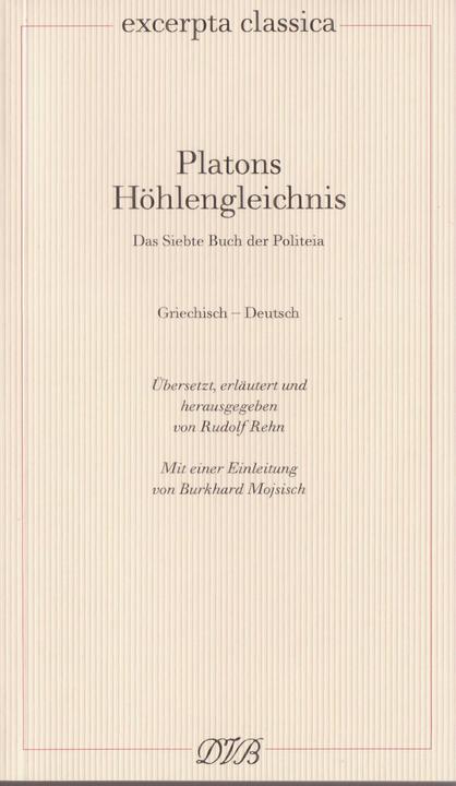 Produktbild Platons Höhlengleichnis (Deutsch, Platon, Rudolf Rehn, 2005)