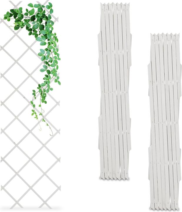 Produktbild Relaxdays 3x Rankgitter (1 cm, 60 cm)