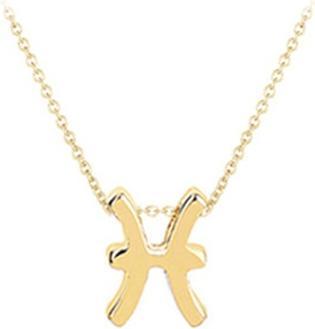 JVD - Gold plated necklace with Fish pendant SVLN0195XH2GORY