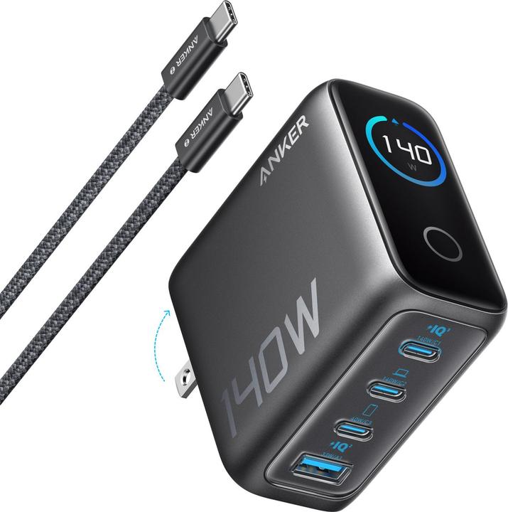 Produktbild Anker Charger 140W (140 W, 4 Ports)