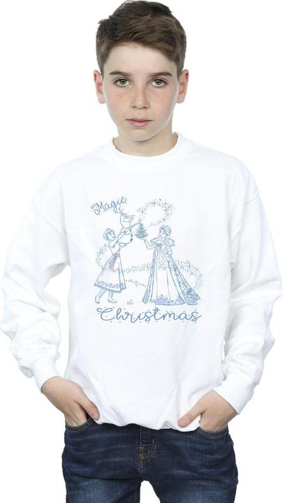Produktbild Disney Frozen Magic Christmas Sweatshirt Jungen (140, 146)