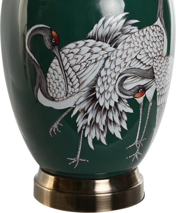 Actual product image Esprit Desk lamp Home White Green Turquoise Golden Ceramic 50 W 220 V 40 x 40 x 59 cm