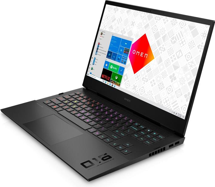 Produktbild HP Omen (16.10", 512 GB, 16 GB, DE, Intel Core i7-11800H)