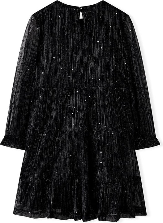 Immagine prodotto VidaXL Abito da bambino con maniche lunghe nero 128, materiale esterno (128)