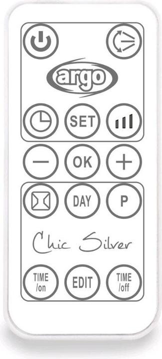 Produktbild Argo Chic Silver (2000 W)