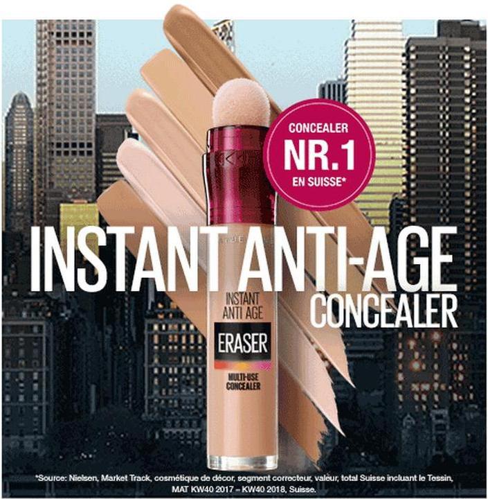 Actual product image Maybelline New York Instant Anti Age Effect (0 Ivory)