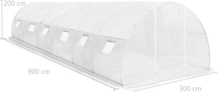 Actual product image vidaXL Gewächshaus