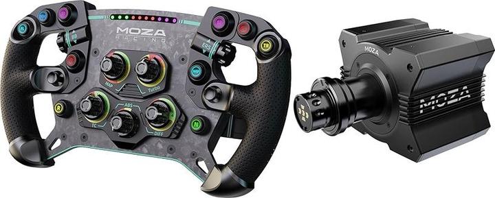 Actual product image Moza Racing R9 V3 + GS V2P Bundle - 9 Nm Direct Drive Rennlenkrad mit 300 mm GT-Lenkrad - PC (PC)