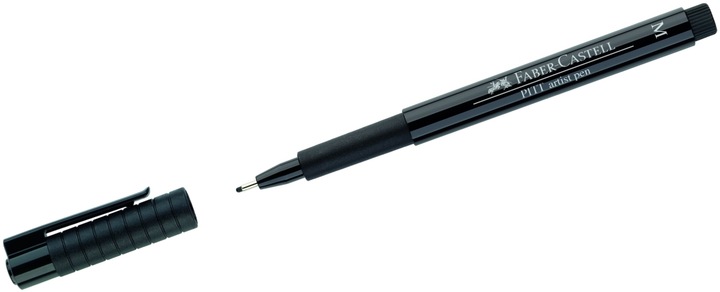 Actual product image Faber-Castell Pitt Artist Pen (Black, 1 x)