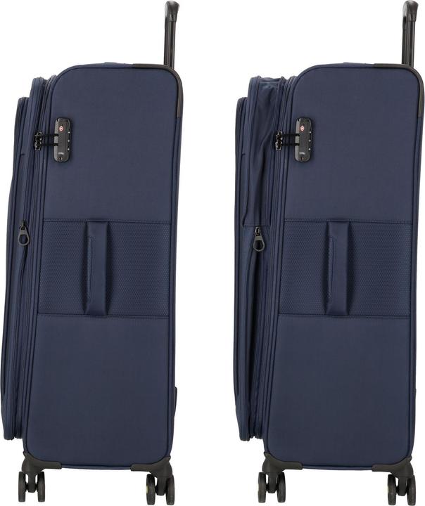 Immagine prodotto D&N Travel Line 9704 Carrello a 4 ruote L 78 cm con piega ad espansione (107 l)