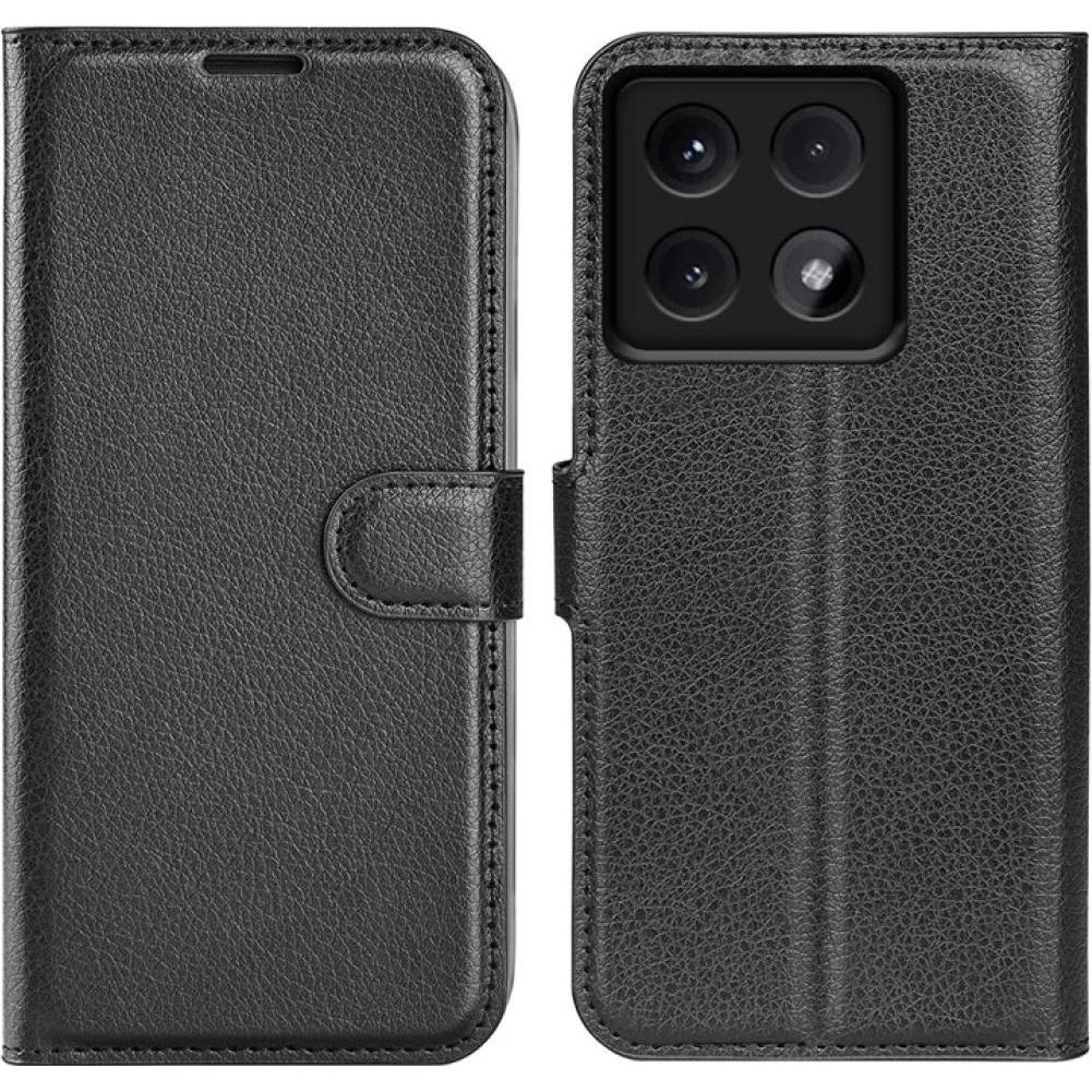 Screenguard Xiaomi 14T Leather Guard Lederhülle (Xiaomi 14T), Smartphone Hülle, Schwarz