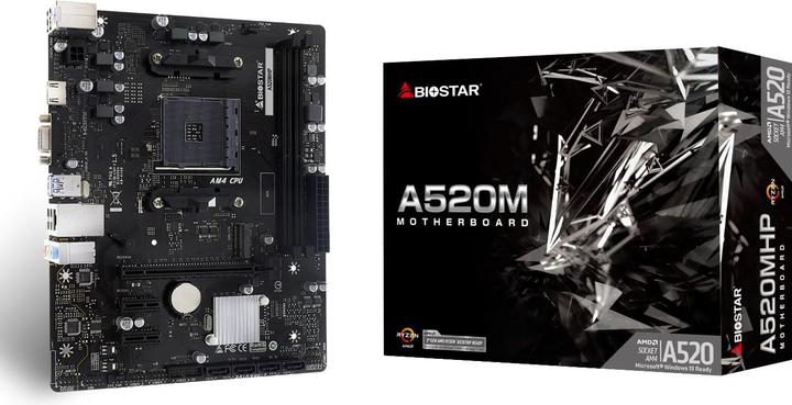 Produktbild Biostar A520MHP (AM4, AMD A520, mATX)
