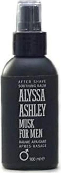 Actual product image Alyssa Ashley After Shave Balm Musk for Men (100 ml) (Aftershave balm, 100 ml)