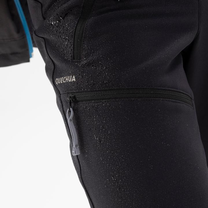 Immagine prodotto Quechua Pantaloni invernali softshell per bambini taglia 122-170 caldi per l'escursionismo - SH500 Mountain (140)