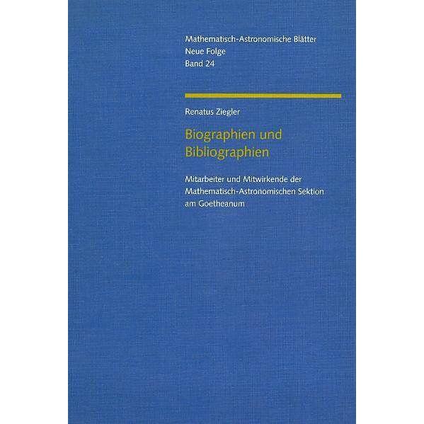 Thumbnail - Biographien und Bibliographien, Fachbücher von Renatus Ziegler