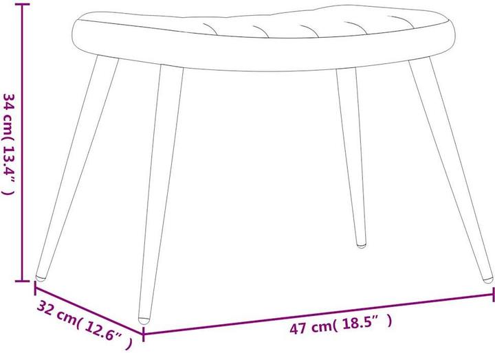 Produktbild vidaXL Relaxsessel