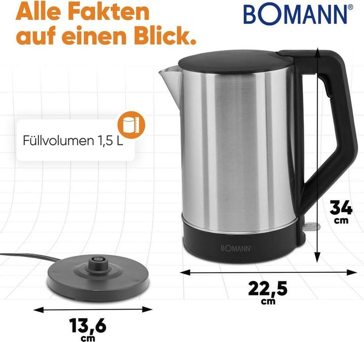 Produktbild Bomann WKS 3002 CB (1.50 l)