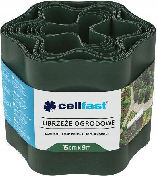 Image du produit Cellfast 5901828850844 Bordure de pelouse, vert foncé, 0,422 x 0,422 x 0,1 cm (900 cm)