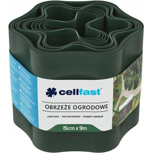 Cellfast, Rasenkante, 5901828850844 Rasenkante, dunkelgrün, 0,422 x 0,422 x 0,1 cm (900 cm)