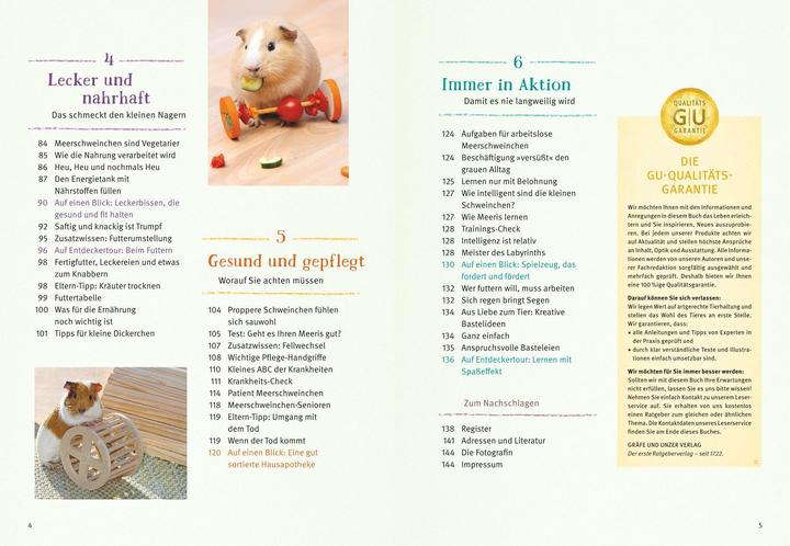 Actual product image Neugierige Meerschweinchen - So fühlen sie sich wohl (German, Immanuel Birmelin, 2015)