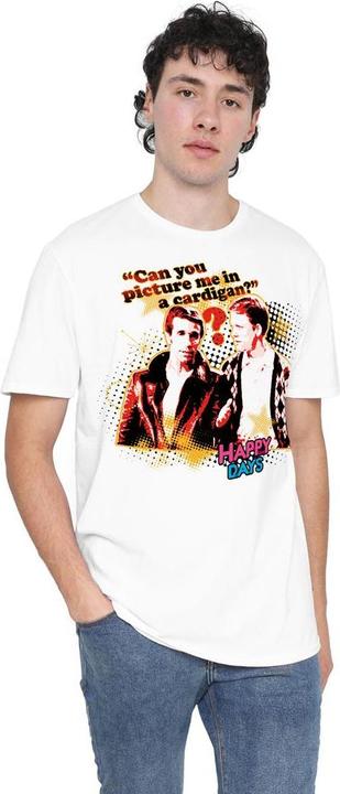 Image du produit Happy Days - T-shirt NO CARDIGANS - Homme (3XL)