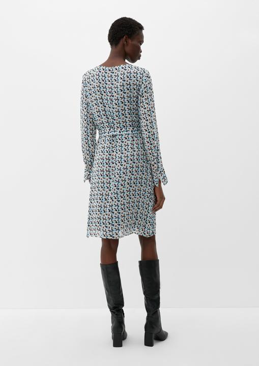 Image du produit s.Oliver Kleid Kleid mit Allover-Muster (38)
