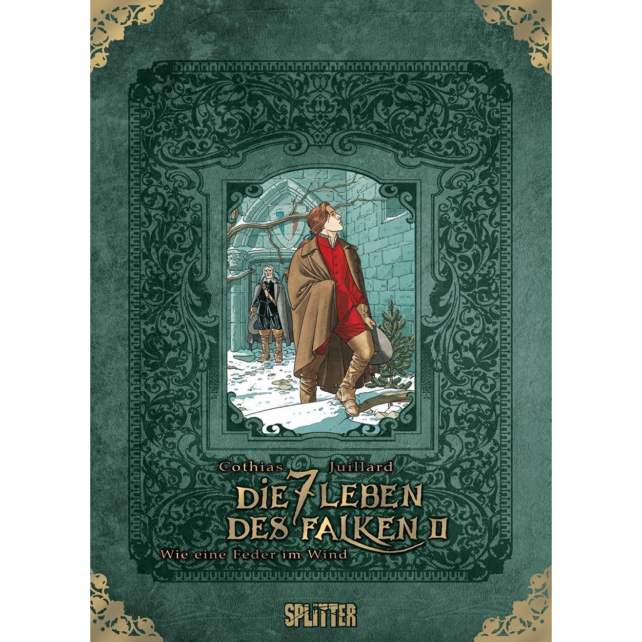Thumbnail - Die sieben Leben des Falken - zweiter Zyklus (limitierte Sonderedition), Belletristik von Patrick Cothias