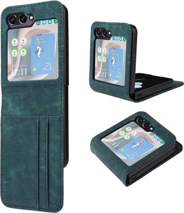 Produktbild Cover-Discount Galaxy Z Flip6 - Pratkische Hülle mit Kartenfächern (Samsung Galaxy Z Flip6)