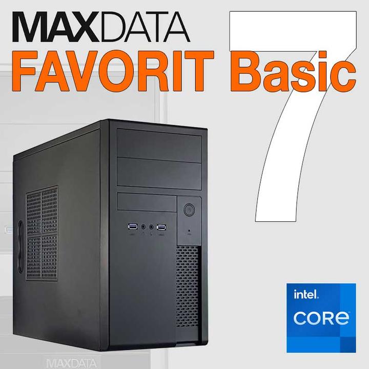 Productafbeelding Maxdata Favorit Basic XT i7-12700 32G 1T noOS (1000 GB, 32 GB)