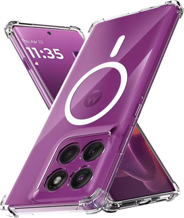 Produktbild Techsuit Shockproof Clear Silicone MagSafe (Motorola Edge 60 Pro)
