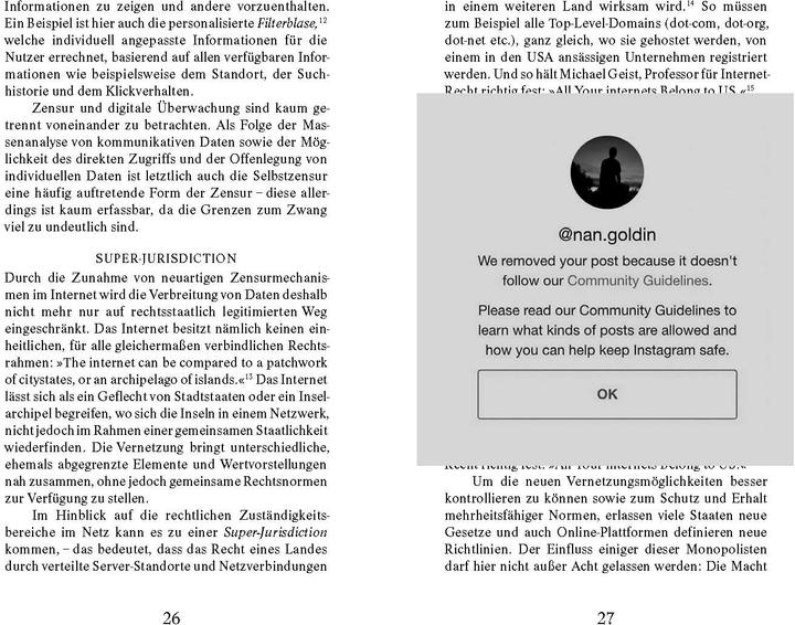 Produktbild Ästhetik der Zensur (Deutsch, Marion Alina Kliesch, 2017)