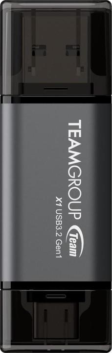 Actual product image Team Group Stick Team X1 128GB USB 3.0 dual drive (128 GB, USB-A, USB-C)