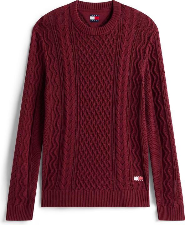 Produktbild Tommy Jeans Tjm Slm Badge Cable Knit Sweater (M)