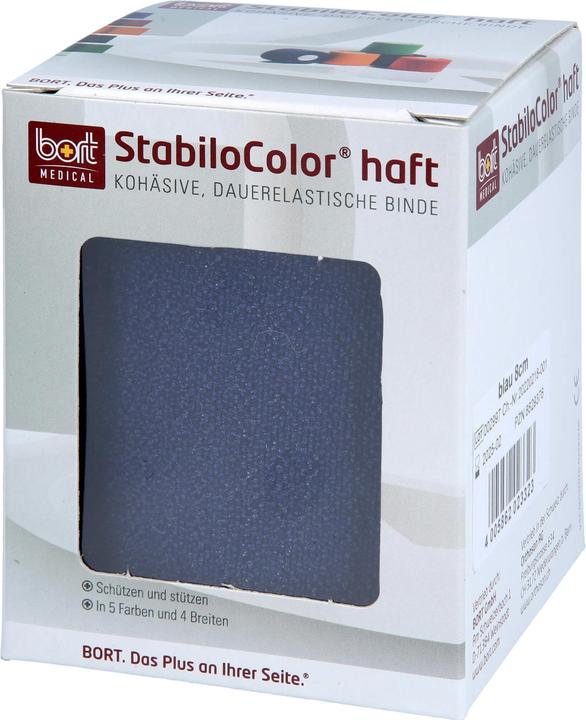 Produktbild Bort Medical Binde 8cmx5m kohesiv blau
