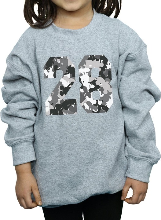 Produktbild Disney Mickey Mouse Pattern 28 Sweatshirt Mädchen (140, 146)