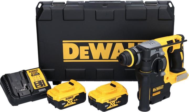 Actual product image DeWalt DCH 273 P2 Battery combi hammer 18 V 2,1 J SDS Plus Brushless + 2x rechargeable battery 5,0 Ah +