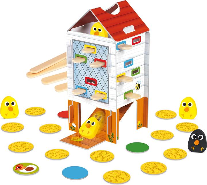 Produktbild Goula Fröhliche Küken (Deutsch, Englisch, Französisch, Italienisch, Katalanisch, Niederländisch, Portugiesisch, Spanisch, 2 - 4 Spieler)
