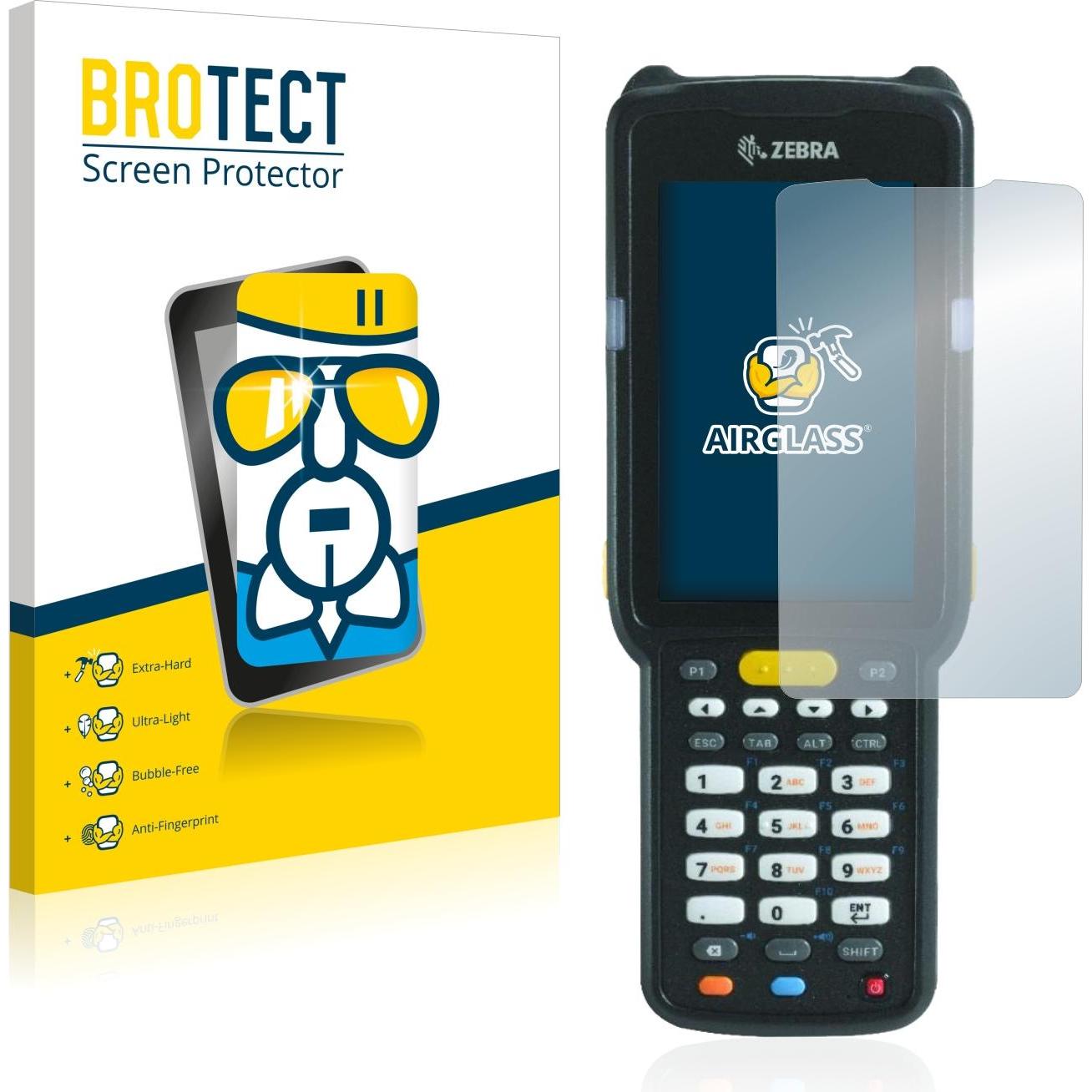BROTECT AirGlass Panzerglasfolie, Barcode-Scanner Zubehör
