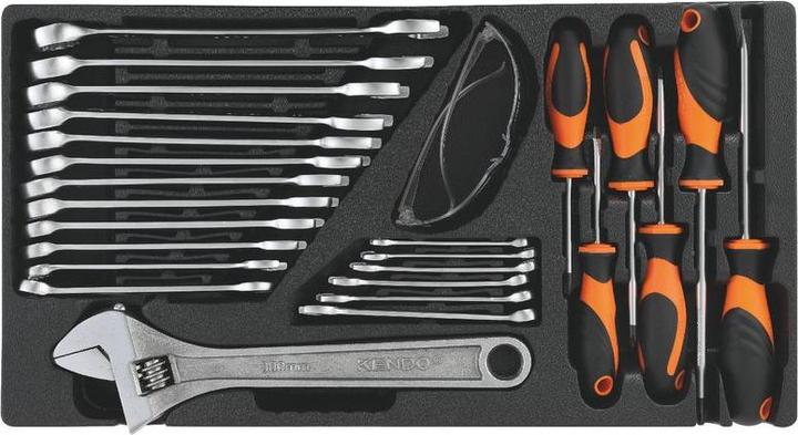 Actual product image Kendo Tool trolley 113-piece (113x)