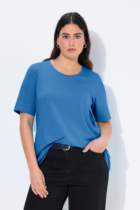 Actual product image Ulla Popken Essential Round Neck Stretch Tee (46, 48)
