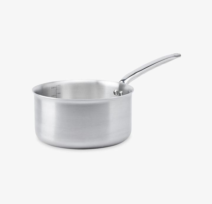 Produktbild de Buyer Stielkasserolle stahlgrau (18 cm, Bratpfanne, Edelstahl)