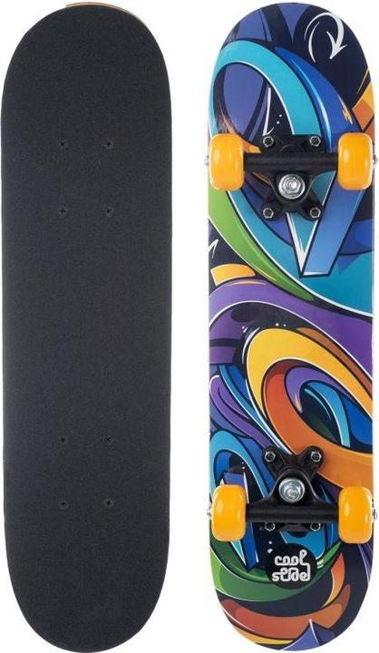CoolSlide Dziecięca deskorolka drewniana Dimsum Y 61 cm ABEC-3 (24.02")