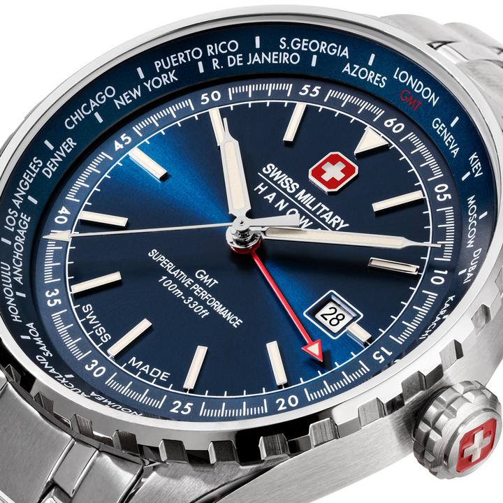 Produktbild Swiss Military Hanowa SMWGH0003204 Afterburn GMT (Chronograph, 44 mm)