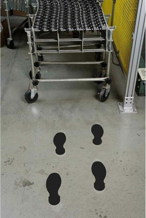 Productafbeelding Brady ToughStripe voetafdrukken