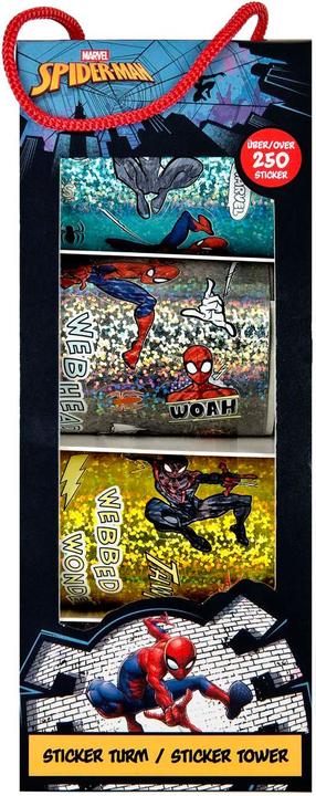 Produktbild Undercover Spiderman Tower Aufkleber - über 250 Stück. (250 Sticker)